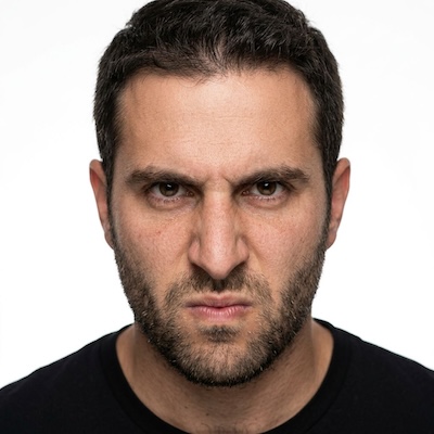 Male reaction face variation 1