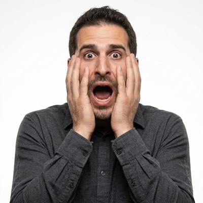 Male reaction face variation 9