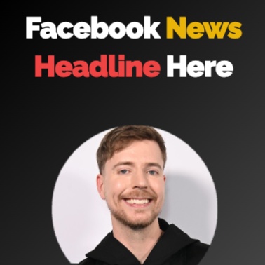 Facebook Post News Templated thumbnail design