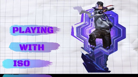 blue background simple title on the side thumbnail design