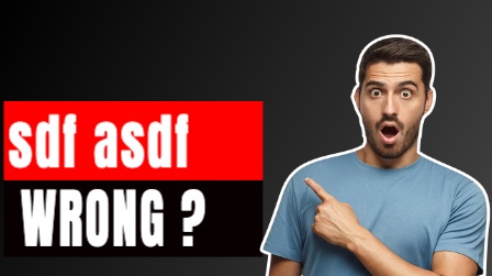 Bold Black and Red Text Block thumbnail design